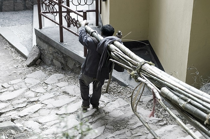 [原创]白水涧放竹人