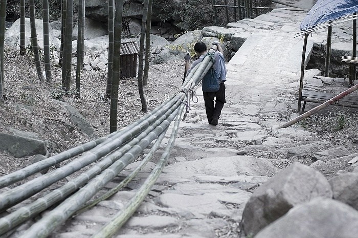 [原创]白水涧放竹人