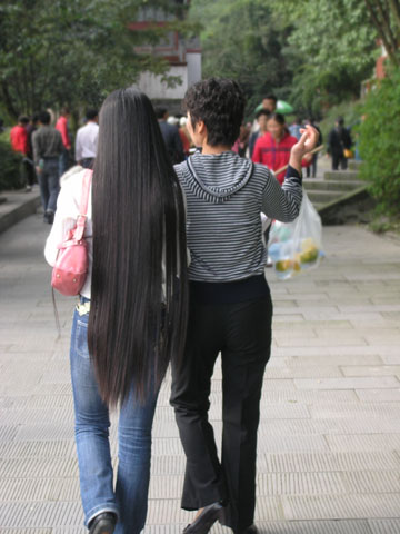 旅游中见的美女帅哥