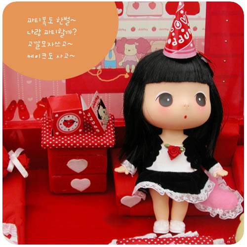 超可爱的韩国娃娃