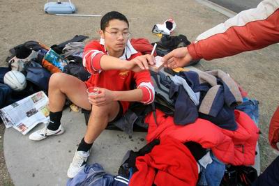 白恩和他的橄榄球队