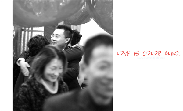 【 LOVE IS COLOR BLIND 】＜＝＝＝婚礼摄影