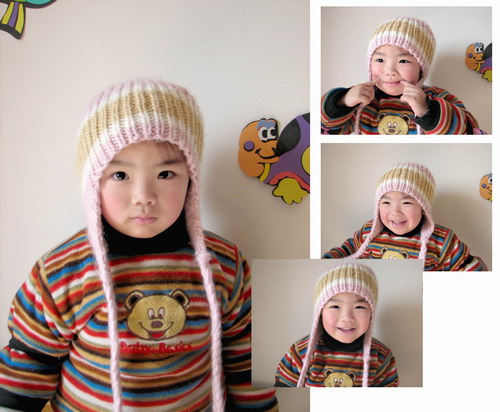 挑了几张女儿的照片，小美女哟！(黑瞳视觉)