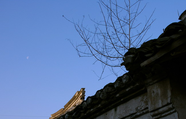 [原创]3月11日外拍活动作品3《朝阳下的古镇》——爱乐凡人