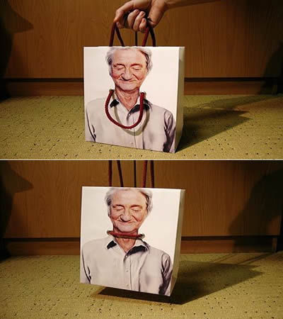 超级搞笑的包装袋