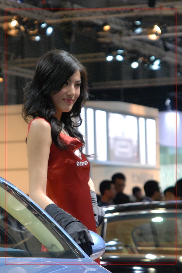 [贴图]上海车展模特