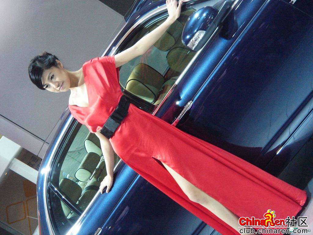 4月27上海车展模特，不丑类~~~~~~