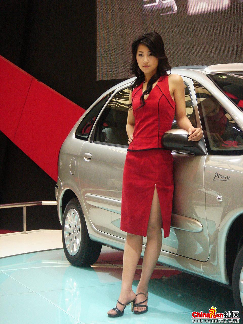 4月27上海车展模特，不丑类~~~~~~