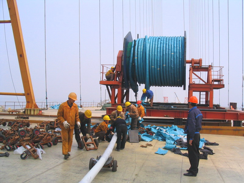 [组图]今天去了趟苏通大桥工地