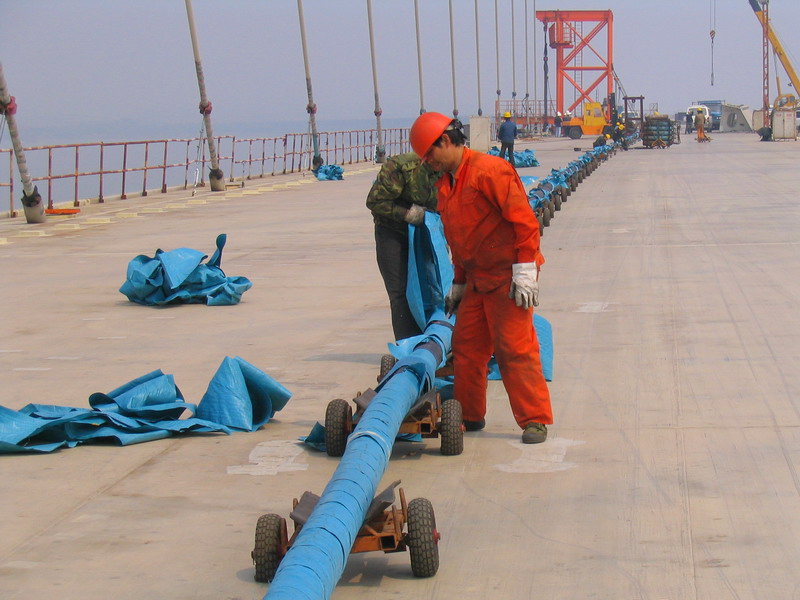 [组图]今天去了趟苏通大桥工地