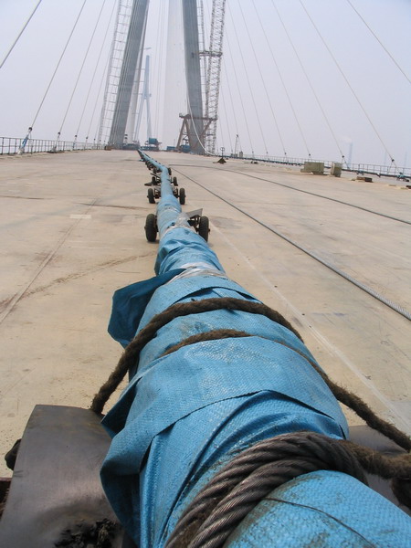 [组图]今天去了趟苏通大桥工地