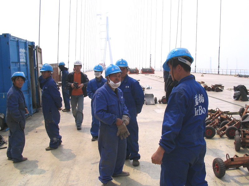 [组图]今天去了趟苏通大桥工地