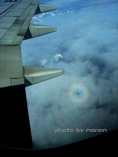 [原创]在飞机上无意中拍到的