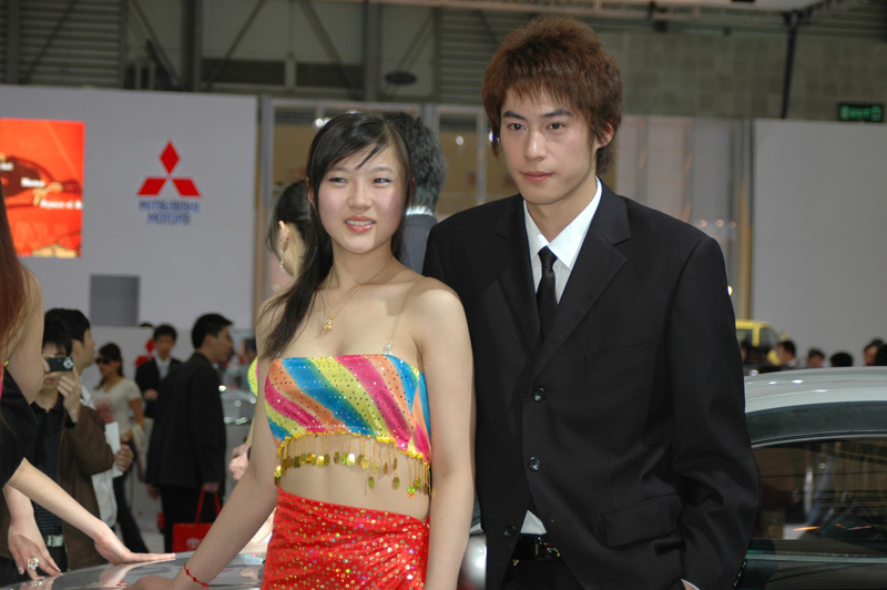 车展男模照片 -----让MM饱饱眼福
