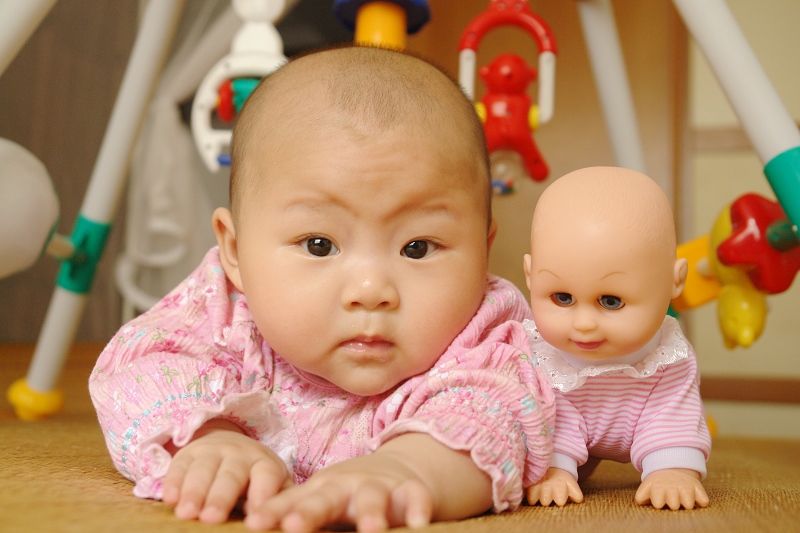 [原创]上一组我家宝宝的照片!