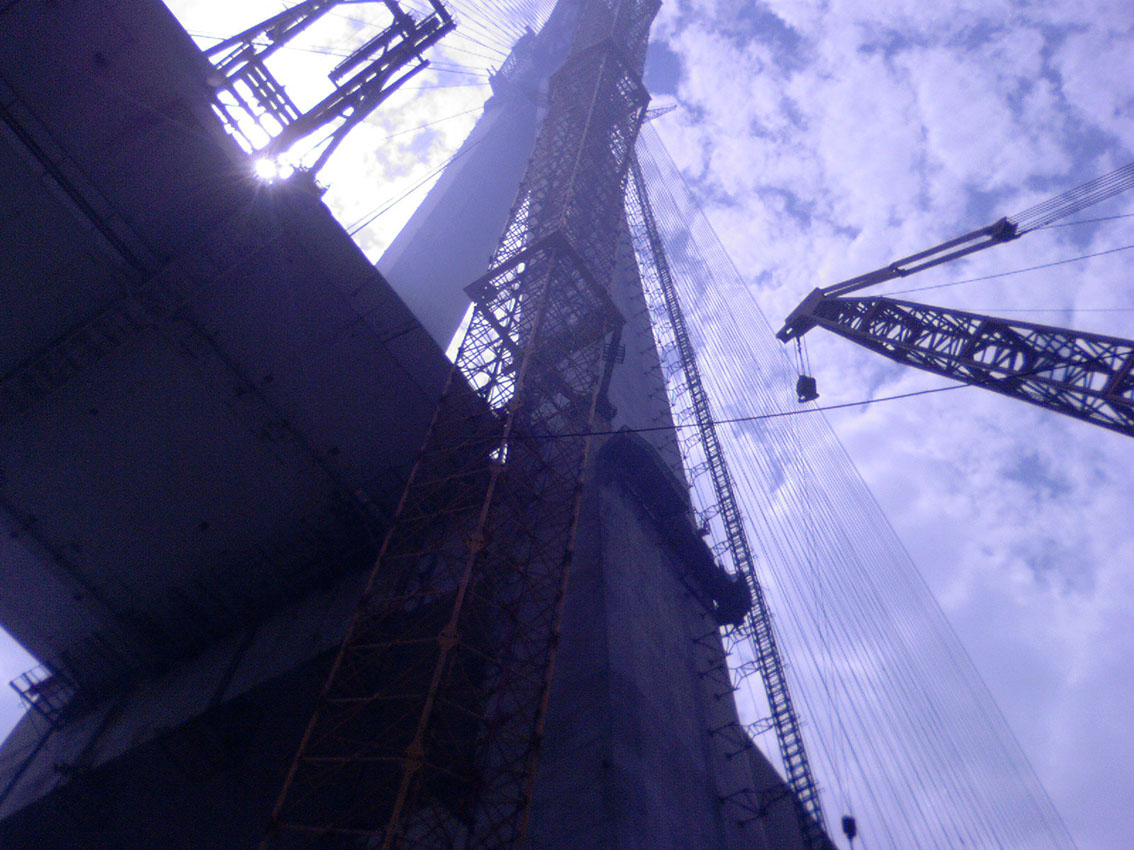 迟来的照片 苏通大桥近景[申请加精]