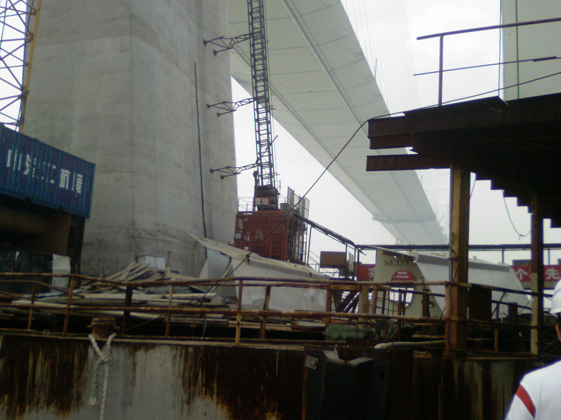 迟来的照片 苏通大桥近景[申请加精]