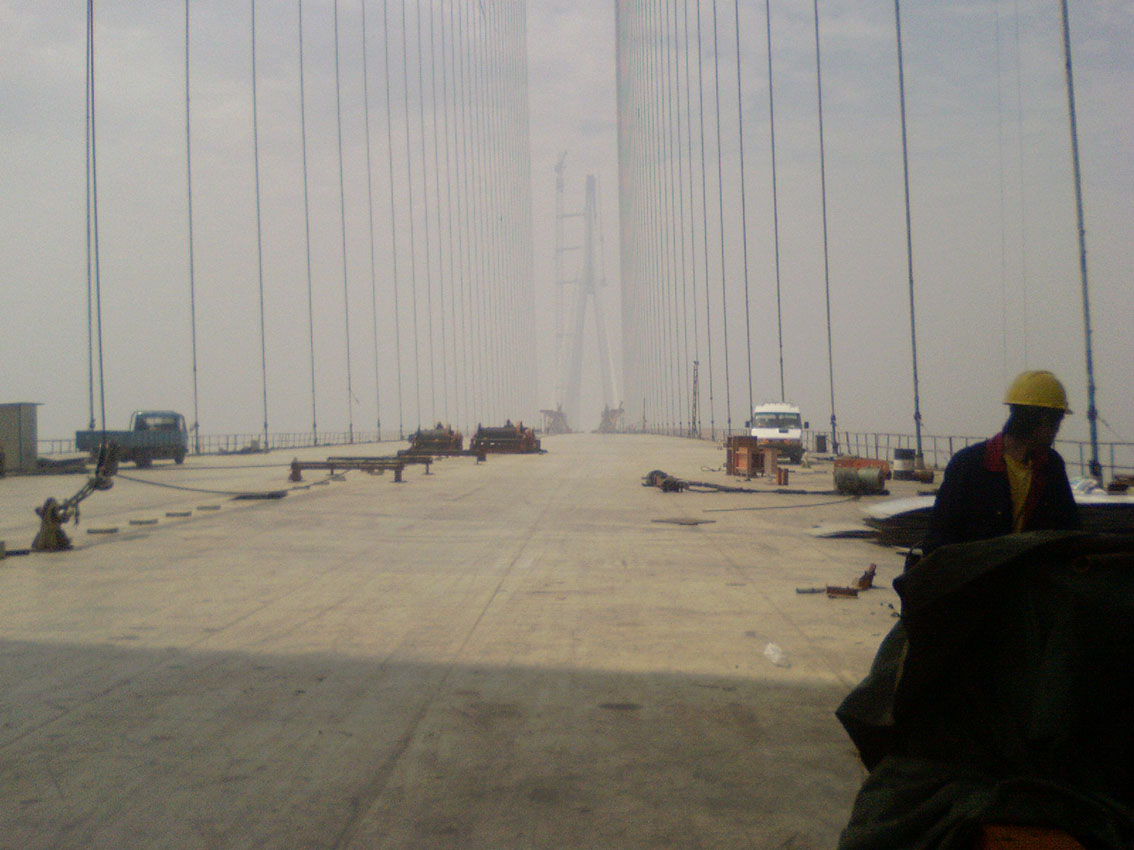 迟来的照片 苏通大桥近景[申请加精]