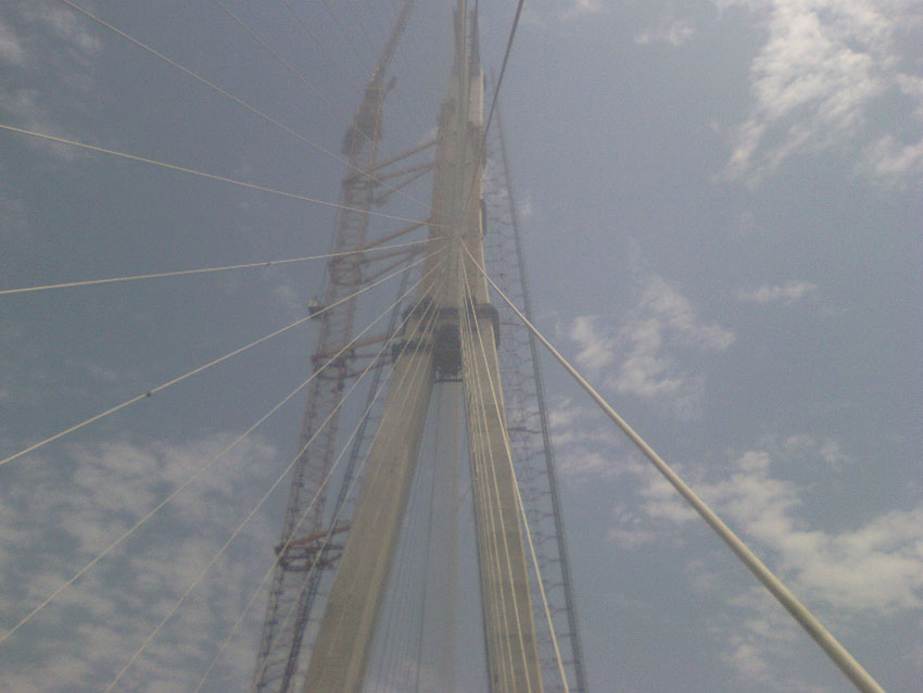 迟来的照片 苏通大桥近景[申请加精]