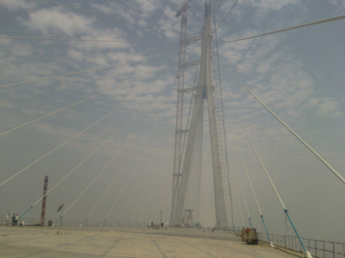 迟来的照片 苏通大桥近景[申请加精]