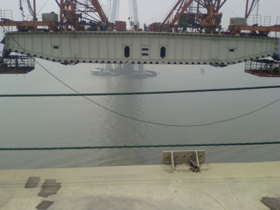 迟来的照片 苏通大桥近景[申请加精]