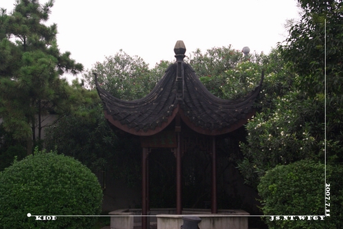 今天的文峰公园 试机K10D