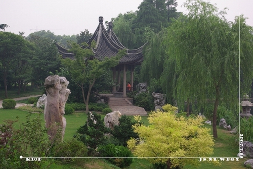 今天的文峰公园 试机K10D