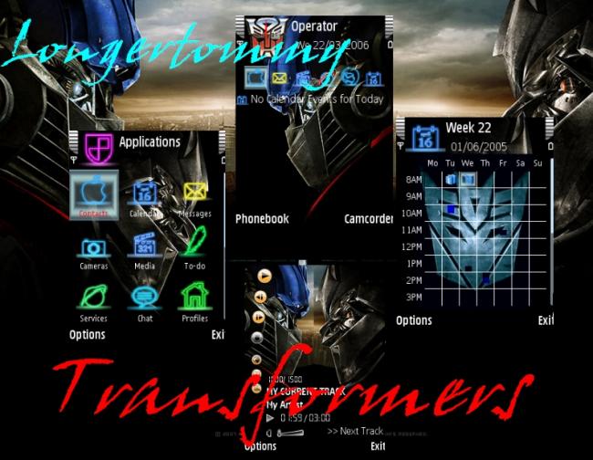 变形金刚的坛啊，武装你的手机吧．