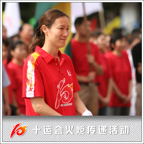 ＜英雄＞－－中国奥运冠军在通拍摄