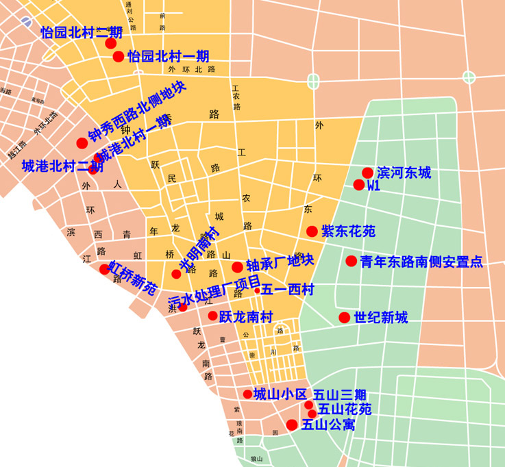 崇川区6个低价房建设项目集中开工！