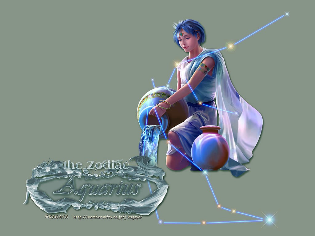 经典十二星座图壁纸