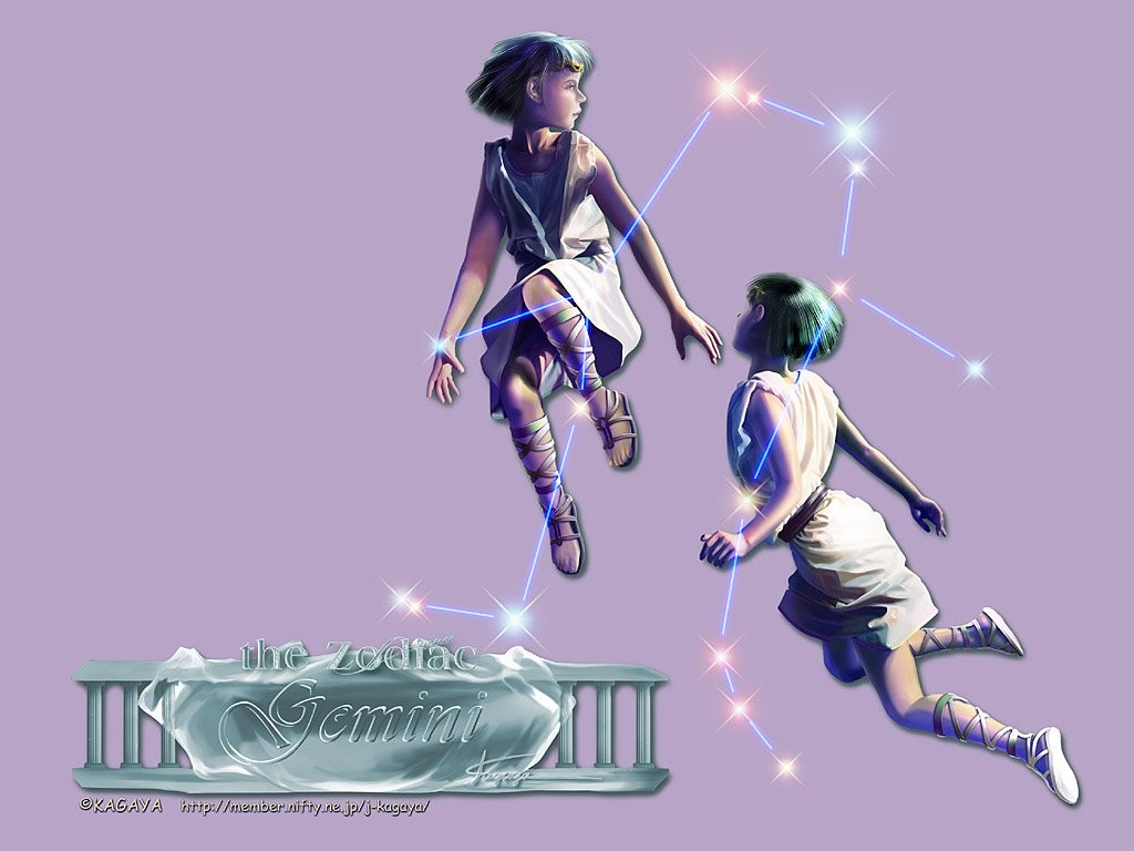 经典十二星座图壁纸