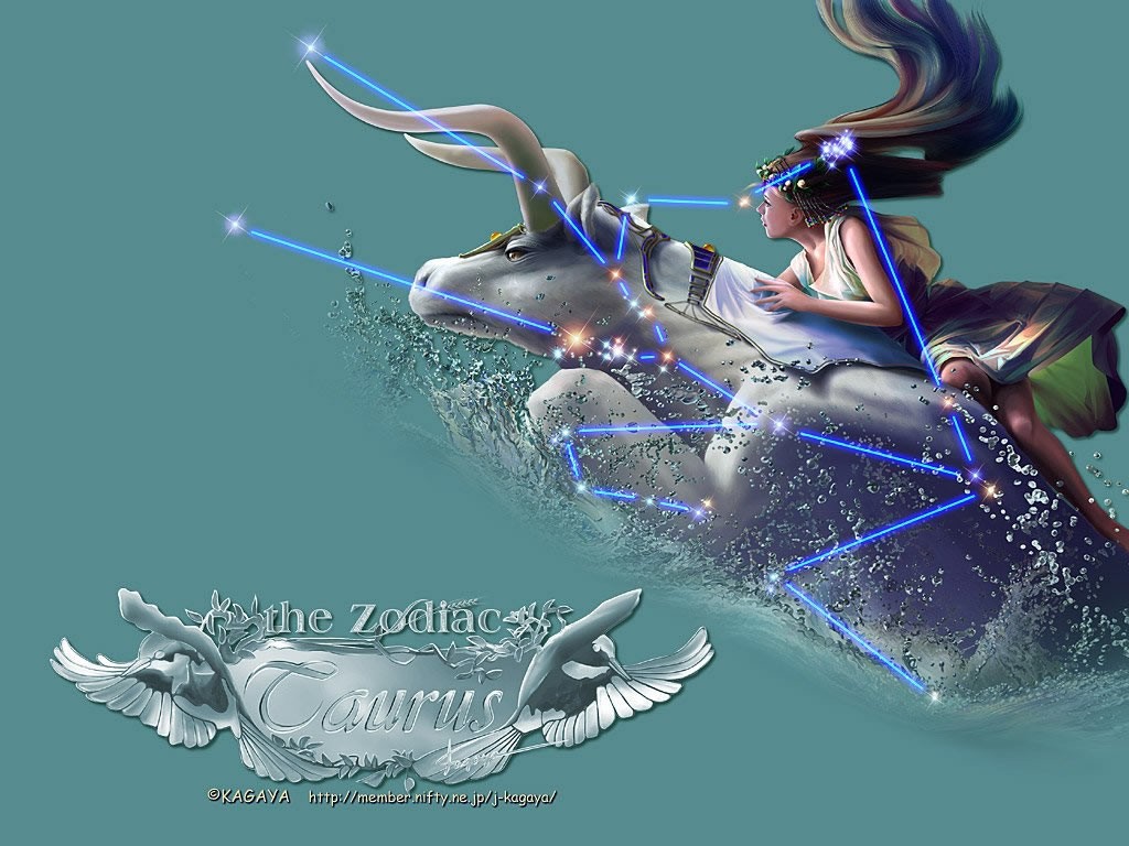 经典十二星座图壁纸