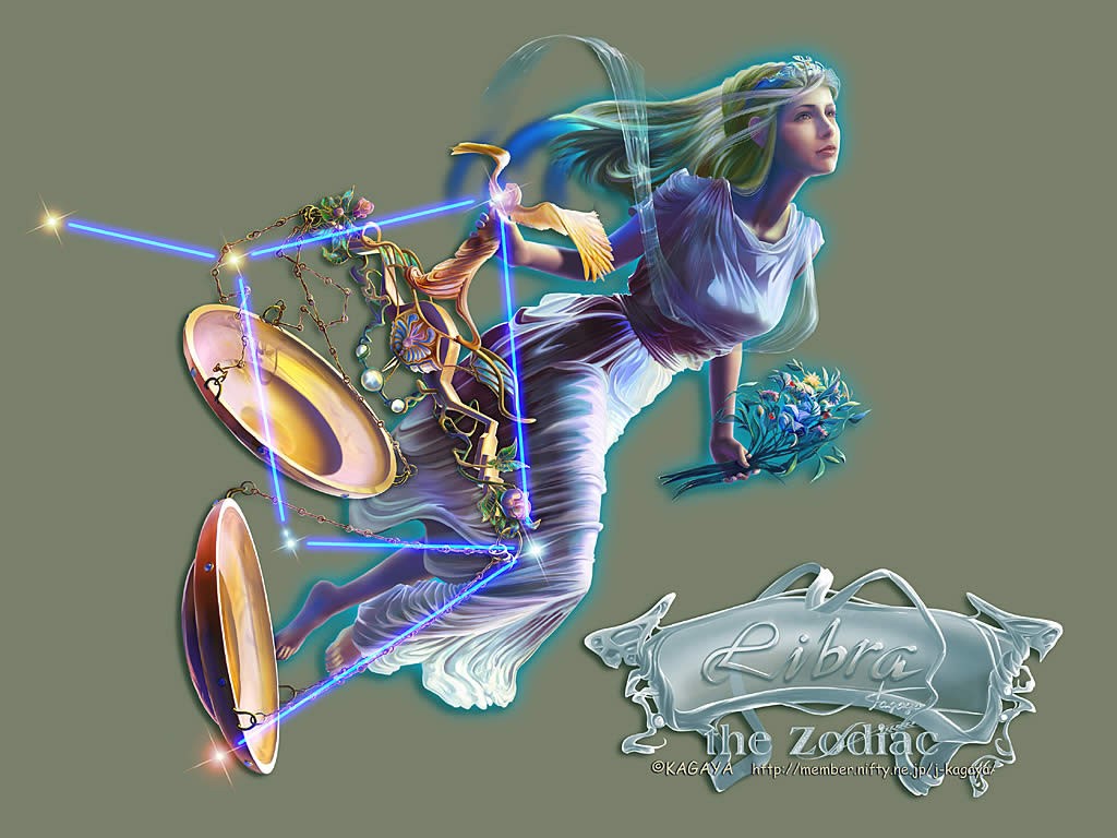 经典十二星座图壁纸