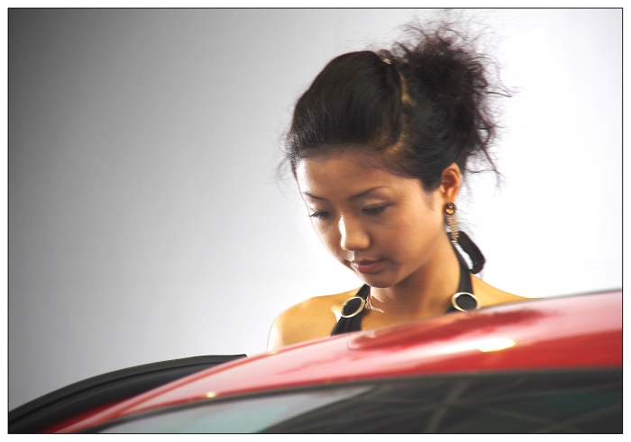 《小城车展（狗头拍模特）》