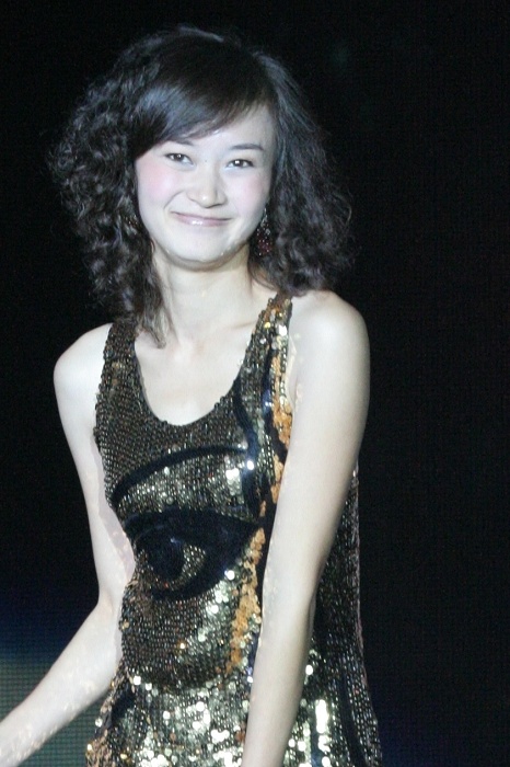 一组大白拍的舞台人像