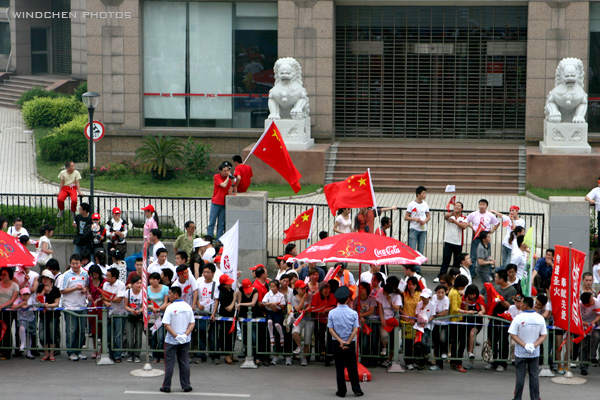 【点燃激情 传递梦想】江苏南通火炬传递