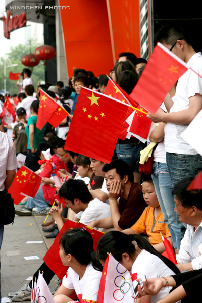 【点燃激情 传递梦想】江苏南通火炬传递