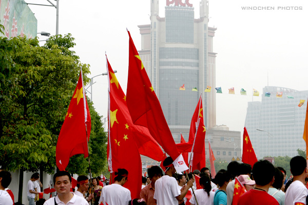 【点燃激情 传递梦想】江苏南通火炬传递