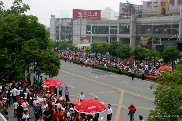 【点燃激情 传递梦想】江苏南通火炬传递