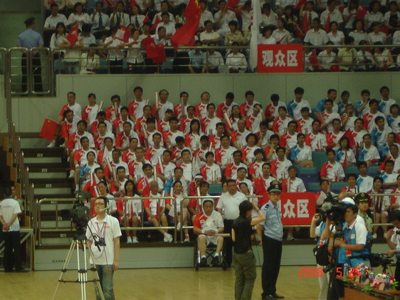 火炬接力，121棒和122棒传递