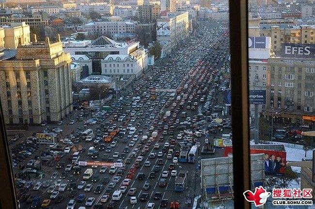 堵车大观!