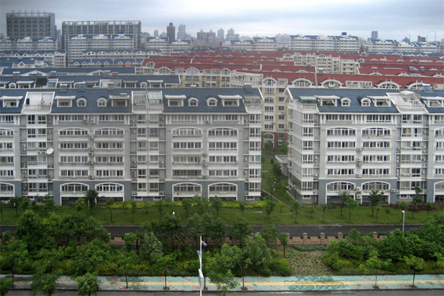 [原创]雨停了，看看南通城南全景！刚拍的！