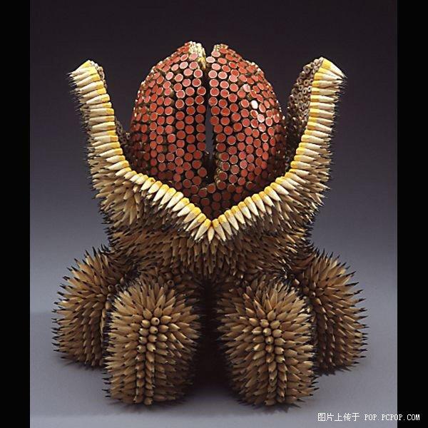 今天南通的小朋友们考试结束了，我想起来有一些铅笔头的造型，好看的话给赞一下！