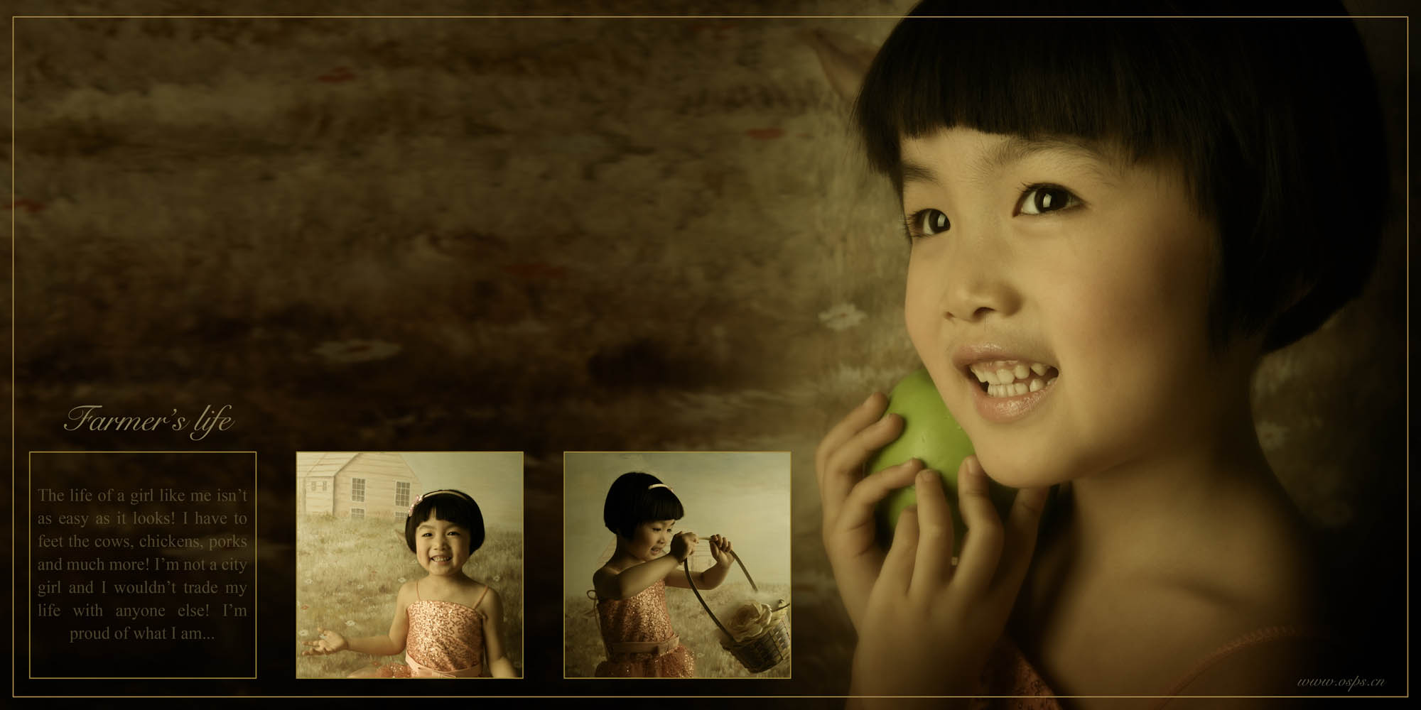 客照(张韵恬小朋友)主题