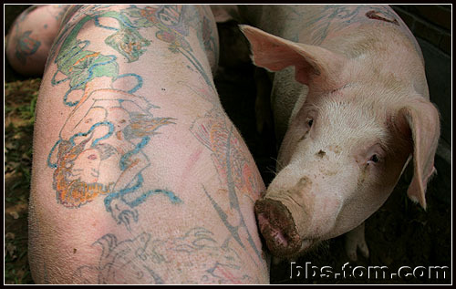 纹身现在确实比较时髦!