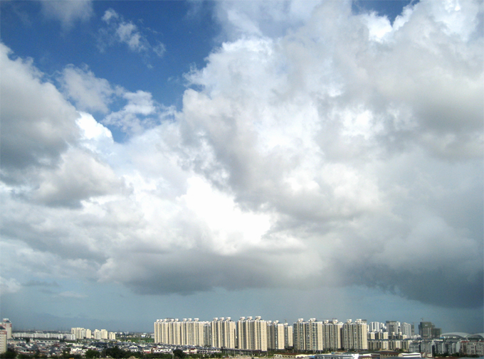 【原创】台风“凤凰”登陆前的南通很美！