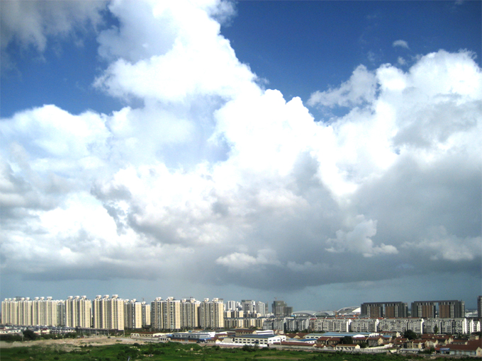 【原创】台风“凤凰”登陆前的南通很美！