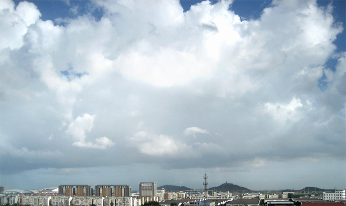 【原创】台风“凤凰”登陆前的南通很美！