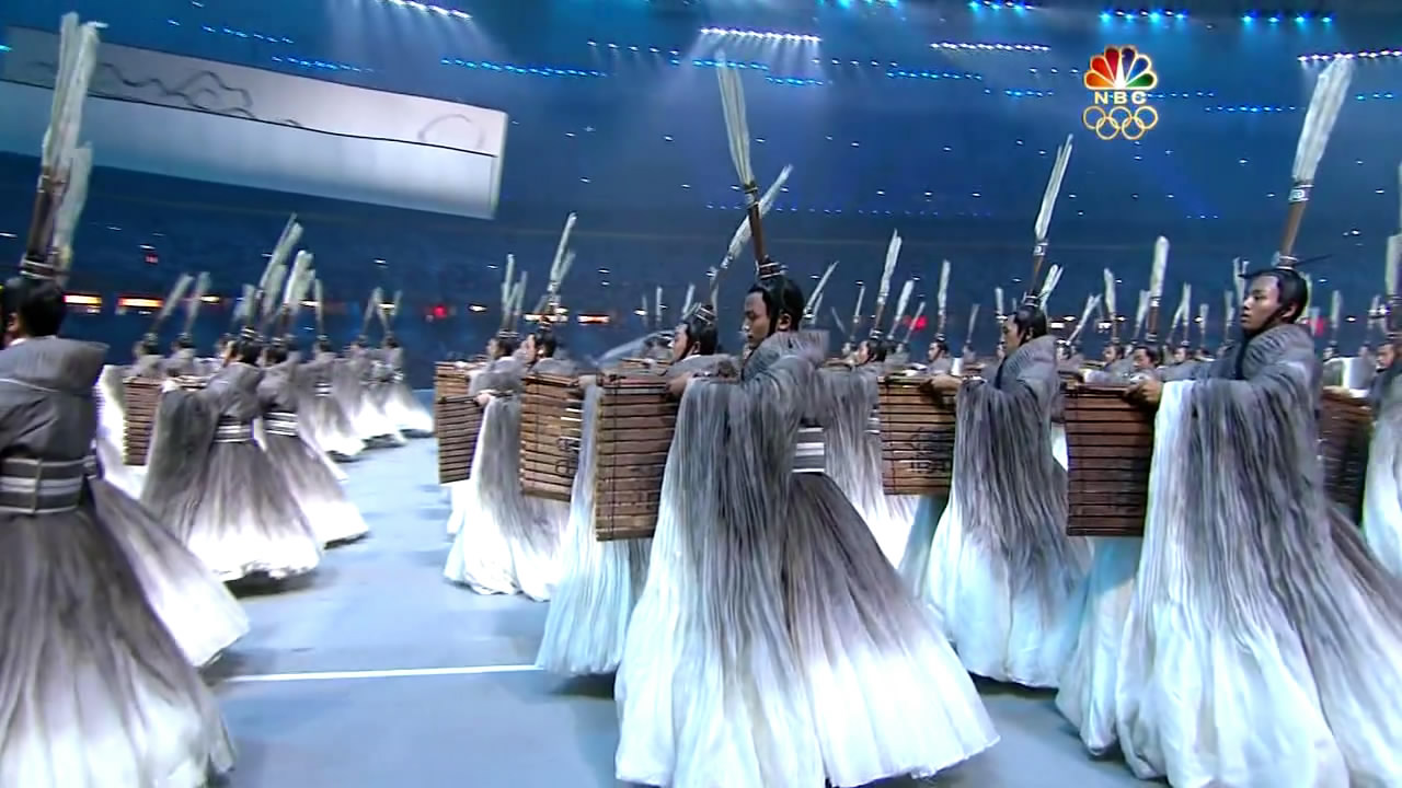 有谁要美国NBC转播的开幕式视频?!